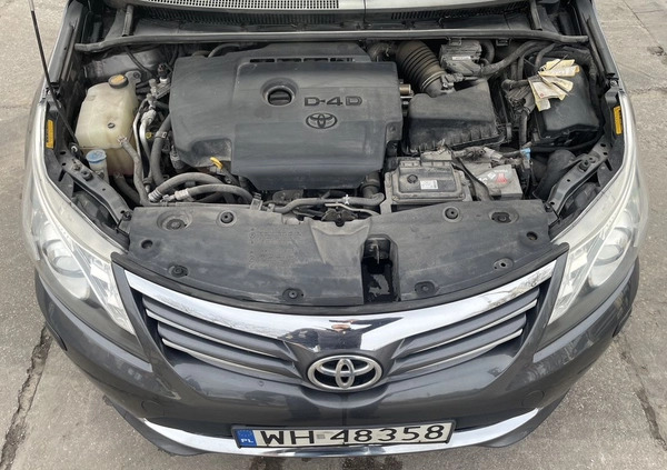 Toyota Avensis cena 35900 przebieg: 199777, rok produkcji 2013 z Warszawa małe 352
